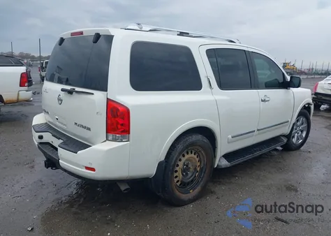2013 Nissan Armada Platinum from USA, damaged, VIN 5N1AA0NE8DN615275